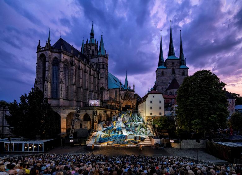 Die Domstufen-Festspiele in Erfurt